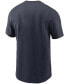 Фото #3 товара Men's Navy Houston Texans Team Wordmark T-shirt