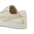 Фото #3 товара Puma Clyde Coffee 39724001 Mens Beige Leather Lifestyle Sneakers Shoes