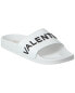 Фото #1 товара Valentino By Mario Valentino Angie Leather Slide Women's White 8