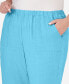 Фото #4 товара Plus Size Summer Breeze Double Gauze Capri Pants