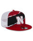 Кепка-тракер мужская New Era Nebraska Huskers красная 9FIFTY Snapback Hat Красный - фото #3