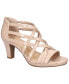 ფოტო #1 პროდუქტის Women's Bee Zip Platform Sandals