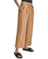 Фото #3 товара Women's High Rise Tie-Waist Wide Leg Pants