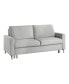 Фото #1 товара White Label Aragon 77" Convertible Studio Sofa with Pull-Out Bed