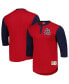 Фото #4 товара Men's Red St. Louis Cardinals Cooperstown Collection Legendary Slub Henley 3/4-Sleeve T-shirt