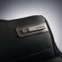 Фото #9 товара Мужской городской рюкзак черный с карманом Samsonite Kombi 4 Square Backpack with Smart Sleeve, Black/Brown, 15.75 x 9 x 5.5-Inch