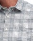 Men's Springside Short Sleeve Button-Front Check Pattern Shirt