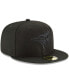 Фото #3 товара Men's Black Toronto Blue Jays Primary Logo Basic 59FIFTY Fitted Hat