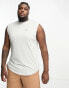 Le Breve Plus vest in light grey