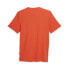 Puma Cf Maze Graphic Crew Neck Short Sleeve T-Shirt Mens Orange Casual Tops 6787