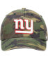ფოტო #2 პროდუქტის Men's New York Giants Woodland Clean Up Adjustable Cap