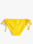 Фото #21 товара Плавки Koton Basic Bikini Side Tie Texture Classic Waist