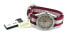 Toy Watch Women's VI08SL Stainless Steel Swarovski Crystals Burgundy 36mm Watch