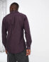 Фото #4 товара Barbour Oxford tailored shirt in burgandy