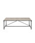 Фото #1 товара Galesbury Rectangular Metal Cocktail Table