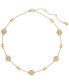 ფოტო #1 პროდუქტის Gold-Tone Heritage Bloom Scatter Necklace, 16" + 3" extender