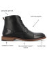 Фото #7 товара Men's Jagger Tru Comfort Foam Cap Toe Ankle Boots