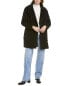 Фото #1 товара Cinzia Rocca Icons Wool & Cashmere-Blend Coat Women's Black 8