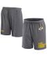 Фото #1 товара Men's Gray Los Angeles Rams Clincher Shorts
