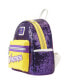 Фото #3 товара Men's and Women's Minnesota Vikings Sequin Mini Backpack