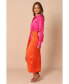 ფოტო #8 პროდუქტის Women's Austin Colorblock Wrap Dress