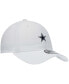 Фото #3 товара Men's White Dallas Cowboys 9TWENTY Adjustable Hat