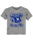 ფოტო #1 პროდუქტის Toddler Boys and Girls Heather Gray Kentucky Wildcats Stencil T-shirt