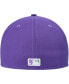 Men's Purple New York Yankees Lime Side Patch 59FIFTY Fitted Hat