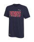 Фото #1 товара Men's Navy New England Patriots Prime Time T-shirt