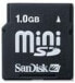 Фото #2 товара SanDisk Mini Secure Digital (Mini SD) Memory Card 1GB (Original Retail Packaging)