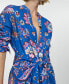 ფოტო #2 პროდუქტის Women's Printed Bow Dress