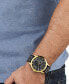 ფოტო #5 პროდუქტის Men's Barbes Domus 2 Hand Quartz Black Stainless Steel Watch, 40mm