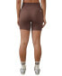 ფოტო #2 პროდუქტის Women's Seamless Rib Bike Shorts