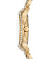 ფოტო #2 პროდუქტის Women's Sage Three-Hand Gold-Tone Stainless Steel Watch 38mm