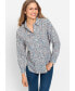 Фото #1 товара Women's Cotton Viscose Leopard Print Shirt