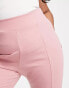 Yours tapered trouser in blush pink