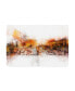 Фото #1 товара Philippe Hugonnard NYC Watercolor Collection - the Skyline Canvas Art - 36.5" x 48"