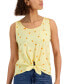 Фото #3 товара Топ блузка с завязкой Rebellious One для девушек "Апельсины"