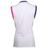 Diadora Icon Tennis V Neck Athletic Tank Top Womens White Casual Athletic 17911