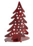 Windlicht Weihnachtsbaum aus Metall Größ