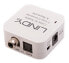 Фото #4 товара Lindy AudioConverter Coaxial/Optical - Toslink - RCA - White