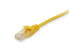 Фото #3 товара Equip Cat.6 U/UTP Patch Cable - 0.25m - Yellow - 0.25 m - Cat6 - U/UTP (UTP) - RJ-45 - RJ-45