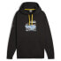 Фото #1 товара Puma Pl 944 Graphic Pullover Hoodie Mens Black Casual Outerwear 62455501