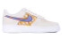 Фото #3 товара 【定制球鞋】 Nike Air Force 1 Low 07 空军一号 圣诞夜 学院风 低帮 板鞋 男款 棕黄 / Кроссовки Nike Air Force CW2288-111