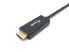 Фото #2 товара Equip USB-C to HDMI Cable - M/M - 1.0m - 4K/30Hz - 1 m - USB Type-C - HDMI Type A (Standard) - Male - Male - Straight