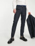 ONLY & SONS slim fit suit trouser in dark navy