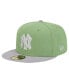 Men's New York Yankees Two-Tone Color Pack 59FIFTY Fitted Hat Зеленый, 6 7/8 - фото #1