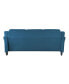 Фото #2 товара 78.7" W Polyester Harvard Sofa with Curved Arms