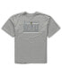 ფოტო #3 პროდუქტის Men's Heathered Gray and Navy Milwaukee Brewers Big and Tall T-shirt and Shorts Sleep Set