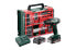 Metabo Akku-Bohrschrauber BS 18 Set, 2x 2,0 Ah und Ladegerät mit Mobiler Werkstatt